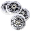 PU 76x24 82A BIAŁE N (4 szt.) + ABEC-7 (8 szt.) ZESTAW NILS EXTREME NILS EXTREME