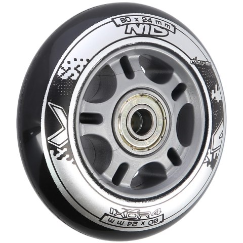 PU 80x24 82A CZARNE (4 szt.) + ABEC-9 (8 szt.) ZESTAW NILS EXTREME NILS EXTREME PU 80x24 82A CZARNE (4 szt.) + ABEC-9 (8 szt.) ZESTAW NILS EXTREME NILS EXTREME