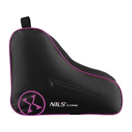 TS306 TORBA Z ZAMKIEM NA ŁYŻWOROLKI RÓŻOWA ONE SIZE NILS EXTREME NILS EXTREME