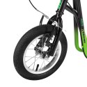 WH117BN GREEN 12" HULAJNOGA Z POMP. KOŁAMI NILS EXTREME NILS EXTREME