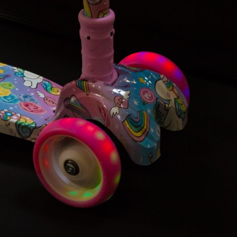 HLB15 PINK LED HULAJNOGA DZIECIĘCA NILS FUN NILS FUN HLB15 PINK LED HULAJNOGA DZIECIĘCA NILS FUN NILS FUN