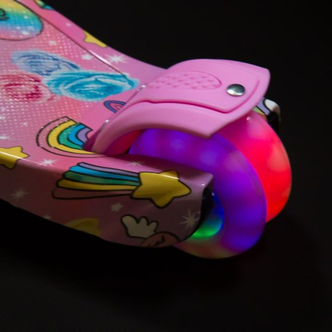 HLB15 PINK LED HULAJNOGA DZIECIĘCA NILS FUN NILS FUN HLB15 PINK LED HULAJNOGA DZIECIĘCA NILS FUN NILS FUN