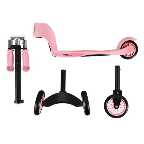 HLB202 2w1 PINK HULAJNOGA DZIECIĘCA NILS FUN NILS FUN HLB202 2w1 PINK HULAJNOGA DZIECIĘCA NILS FUN NILS FUN