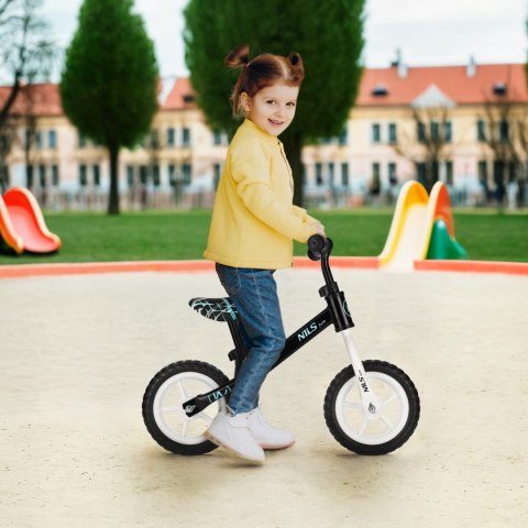 RB134 ROWEREK BIEGOWY CZARNY KOŁA 10'' NILS FUN NILS FUN RB134 ROWEREK BIEGOWY CZARNY KOŁA 10'' NILS FUN NILS FUN