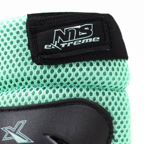 H706 MIĘTOWO-CZARNY ROZM. L ZESTAW OCHRANIACZY NILS EXTREME NILS EXTREME H706 MIĘTOWO-CZARNY ROZM. L ZESTAW OCHRANIACZY NILS EXTREME NILS EXTREME