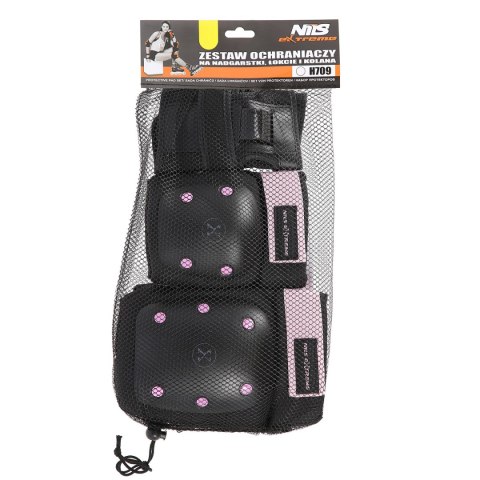 H709 CZARNO-FIOLETOWY ROZM. M ZESTAW OCHRANIACZY NILS EXTREME NILS EXTREME H709 CZARNO-FIOLETOWY ROZM. M ZESTAW OCHRANIACZY NILS EXTREME NILS EXTREME