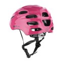 MTW01 LED RÓŻOWY ROZM. XS (43-49 cm) KASK NILS EXTREME NILS EXTREME