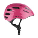 MTW01 LED RÓŻOWY ROZM. XS (43-49 cm) KASK NILS EXTREME NILS EXTREME