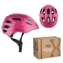 MTW01 LED RÓŻOWY ROZM. S (44-50 cm) KASK NILS EXTREME NILS EXTREME