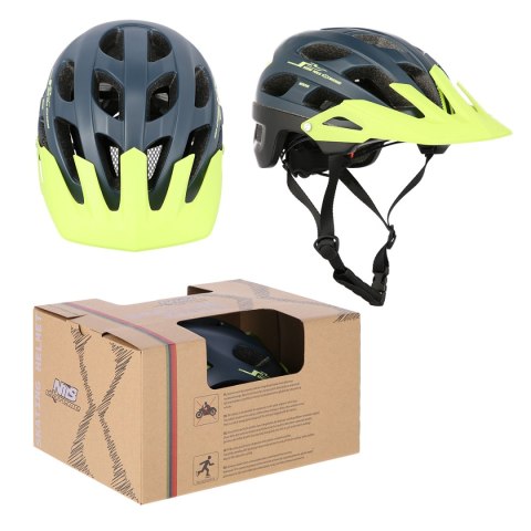 MTW208 GRANATOWO-ZIELONY ROZM. L (55-61CM) KASK NILS EXTREME NILS EXTREME MTW208 GRANATOWO-ZIELONY ROZM. L (55-61CM) KASK NILS EXTREME NILS EXTREME