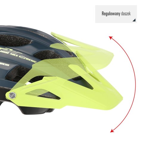 MTW208 GRANATOWO-ZIELONY ROZM. L (55-61CM) KASK NILS EXTREME NILS EXTREME MTW208 GRANATOWO-ZIELONY ROZM. L (55-61CM) KASK NILS EXTREME NILS EXTREME
