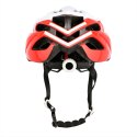 MTW210 BIAŁO-CZERWONY ROZM. S (50-58CM) KASK NILS EXTREME NILS EXTREME