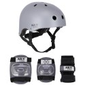 MR290+H230 KASK Z OCHRANIACZAMI ZESTAW SZARY ROZM. M NILS EXTREME NILS EXTREME