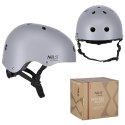 MR290+H230 KASK Z OCHRANIACZAMI ZESTAW SZARY ROZM. M NILS EXTREME NILS EXTREME
