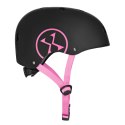 MTW001-1 KASK CZARNO-RÓŻOWY ROZM. XS(48-52CM) NILS EXTREME NILS EXTREME