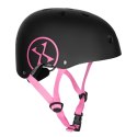 MTW001-1 KASK CZARNO-RÓŻOWY ROZM. S(52-56CM) NILS EXTREME NILS EXTREME