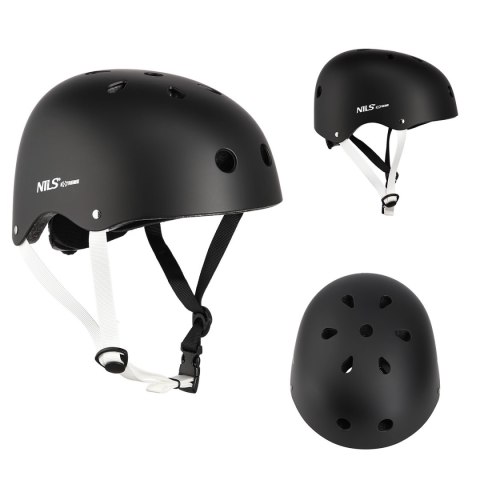 MTW001 CZARNY ROZM. M(55-58CM) KASK NILS EXTREME NILS EXTREME MTW001 CZARNY ROZM. M(55-58CM) KASK NILS EXTREME NILS EXTREME
