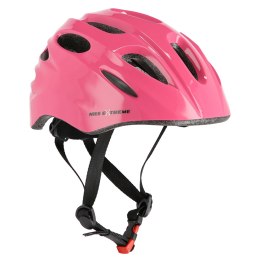 MTW01+H210 RÓŻOWY ROZM. S KASK Z OCHRANIACZAMI ZESTAW NILS EXTREME NILS EXTREME