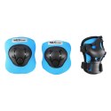 MTW01+H210 ZESTAW KASK Z OCHRANIACZAMI NIEBIESKI ROZM. XS NILS EXTREME NILS EXTREME