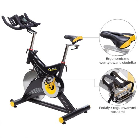 SW7200 ROWER STACJONARNY SPININGOWY Z OPOREM MECHANICZNYM 22KG HMS PREMIUM HMS PREMIUM SW7200 ROWER STACJONARNY SPININGOWY Z OPOREM MECHANICZNYM 22KG HMS PREMIUM HMS PREMIUM