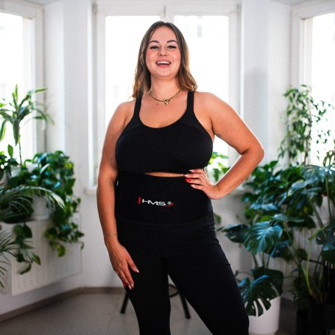 BR163 PAS NA BRZUCH WYSZCZUPLAJĄCY BLACK PLUS SIZE HMS HMS BR163 PAS NA BRZUCH WYSZCZUPLAJĄCY BLACK PLUS SIZE HMS HMS