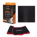 BR163 PAS NA BRZUCH WYSZCZUPLAJĄCY BLACK-RED ONE SIZE HMS HMS