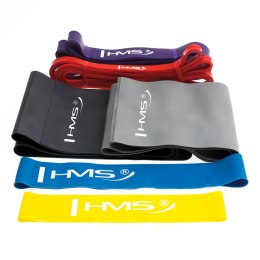 GU04 GU05 TP01 MIX ZESTAW GUM DO ĆWICZEŃ HMS HMS