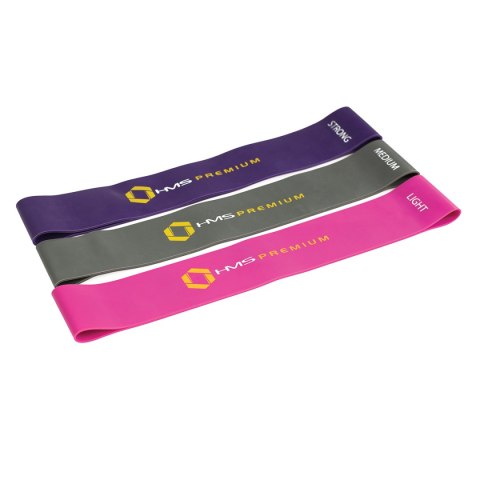 GU04 PRO SET ZESTAW GUM DO ĆWICZEŃ HMS PREMIUM HMS PREMIUM GU04 PRO SET ZESTAW GUM DO ĆWICZEŃ HMS PREMIUM HMS PREMIUM