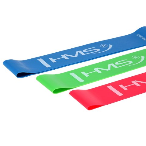 GU04 SLIM SET ZESTAW GUM DO ĆWICZEŃ HMS HMS GU04 SLIM SET ZESTAW GUM DO ĆWICZEŃ HMS HMS