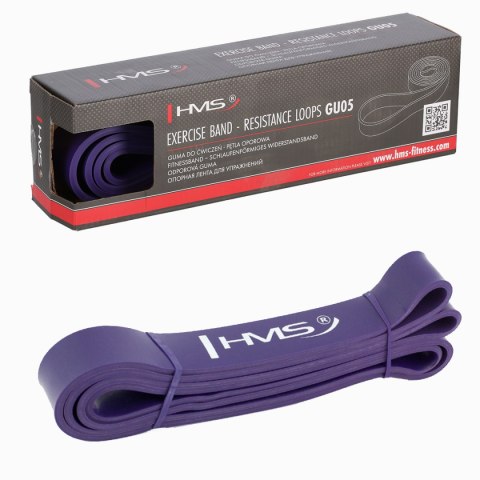 GU05 PURPLE 32 x 4.5 x 2080 MM GUMA DO ĆWICZEŃ HMS HMS GU05 PURPLE 32 x 4.5 x 2080 MM GUMA DO ĆWICZEŃ HMS HMS