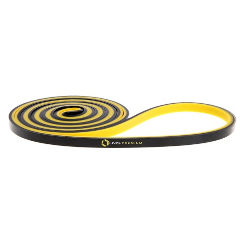 GU06 ŻÓŁTO-CZARNA 9 x 5 x 2250 MM GUMA DO ĆWICZEŃ HMS PREMIUM HMS PREMIUM GU06 ŻÓŁTO-CZARNA 9 x 5 x 2250 MM GUMA DO ĆWICZEŃ HMS PREMIUM HMS PREMIUM