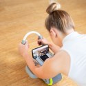KA08 GRAY ABS AUTOMATYCZNE KOŁO DO ĆWICZEŃ MIĘŚNI BRZUCHA Z WYŚWIETLACZEM LCD I ŁADOWANIEM HMS HMS