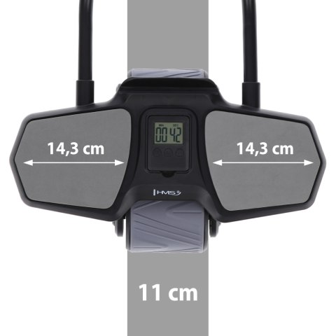 KA10 BLACK KÓŁKO ABS AUTOMATYCZNE KOŁO DO ĆWICZEŃ MIĘŚNI BRZUCHA Z PODPARCIEM HMS KA10 BLACK KÓŁKO ABS AUTOMATYCZNE KOŁO DO ĆWICZEŃ MIĘŚNI BRZUCHA Z PODPARCIEM HMS