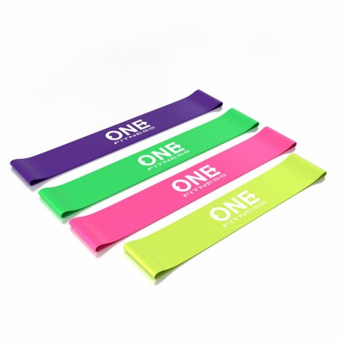 PBF SET04 ZESTAW GUM DO ĆWICZEŃ ONE FITNESS ONE FITNESS PBF SET04 ZESTAW GUM DO ĆWICZEŃ ONE FITNESS ONE FITNESS