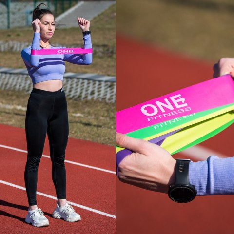 PBF SET04 ZESTAW GUM DO ĆWICZEŃ ONE FITNESS ONE FITNESS PBF SET04 ZESTAW GUM DO ĆWICZEŃ ONE FITNESS ONE FITNESS