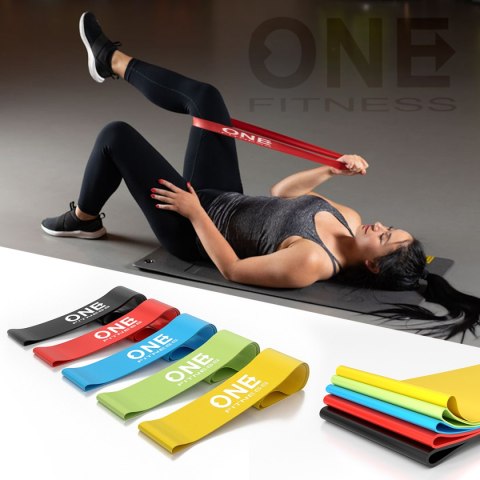 PBF SET05 SLIM ZESTAW GUM DO ĆWICZEŃ ONE FITNESS ONE FITNESS PBF SET05 SLIM ZESTAW GUM DO ĆWICZEŃ ONE FITNESS ONE FITNESS