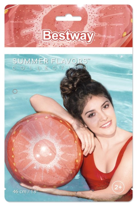 Bestway 31042 Piłka plażowa Truskawka 46cm Bestway 31042 Piłka plażowa Truskawka 46cm