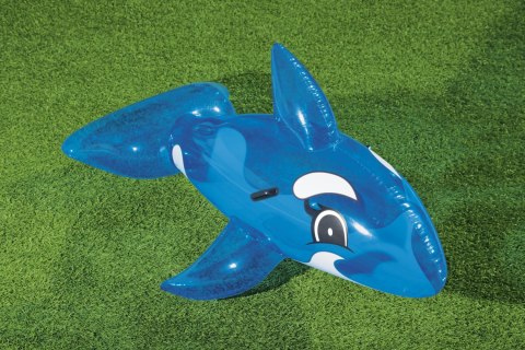 Bestway 41037 Delfin do pływania z uchwytami Transparentny 1.57m x 94cm Bestway 41037 Delfin do pływania z uchwytami Transparentny 1.57m x 94cm