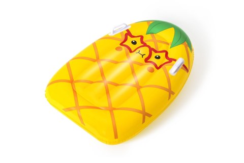 Bestway 42049 Dmuchana deseczka do pływania z uchwytami Ananas 84cm x 56cm Bestway 42049 Dmuchana deseczka do pływania z uchwytami Ananas 84cm x 56cm