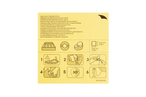 Bestway 62068 Zestaw naprawczy - Łaty naprawcze 6.5cm x 6.5cm - 10szt Bestway 62068 Zestaw naprawczy - Łaty naprawcze 6.5cm x 6.5cm - 10szt