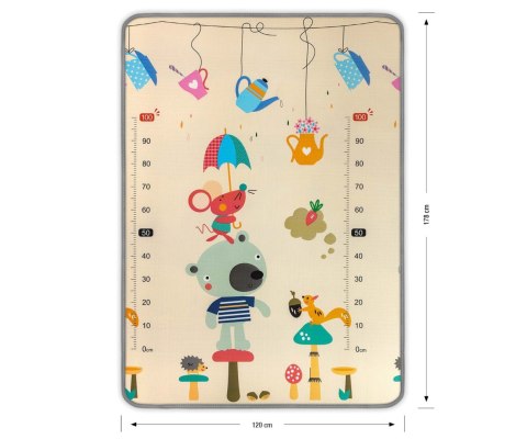 Mata piankowa zwijana Kinder Bear and Whales Mata piankowa zwijana Kinder Bear and Whales