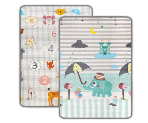 Mata piankowa zwijana Kinder Digits and Elephant Mata piankowa zwijana Kinder Digits and Elephant