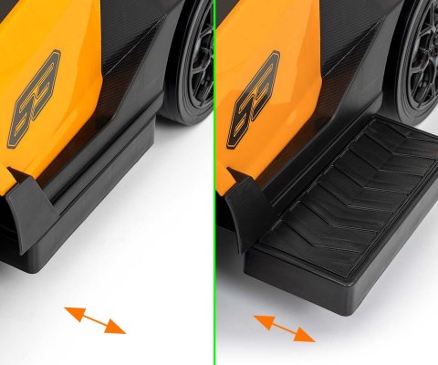 Pojazd z rączką LAMBORGHINI ESSENZA SC V12 Orange Pojazd z rączką LAMBORGHINI ESSENZA SC V12 Orange