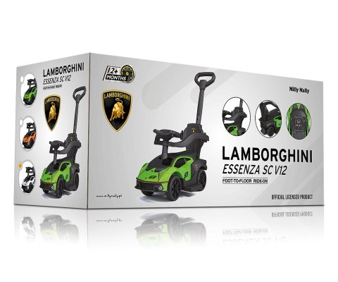Pojazd z rączką LAMBORGHINI ESSENZA SC V12 Orange Pojazd z rączką LAMBORGHINI ESSENZA SC V12 Orange