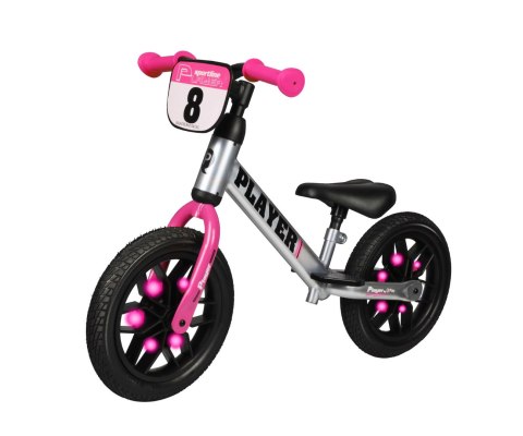 Qplay Rowerek Biegowy Player Pink Qplay Rowerek Biegowy Player Pink