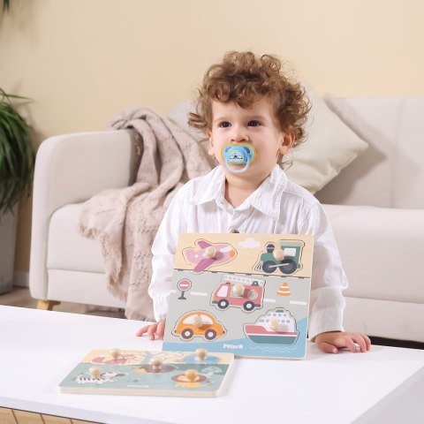 Viga 44068 PolarB Puzzle z uchwytami - zwierzęta Viga 44068 PolarB Puzzle z uchwytami - zwierzęta