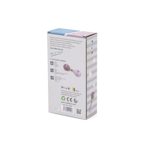 Viga 44090 PolarB Podwójne Marakasy-Lis Viga 44090 PolarB Podwójne Marakasy-Lis