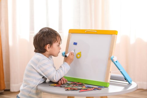 Viga 44545 Mała tablica dwustronna z akcesoriami Viga 44545 Mała tablica dwustronna z akcesoriami