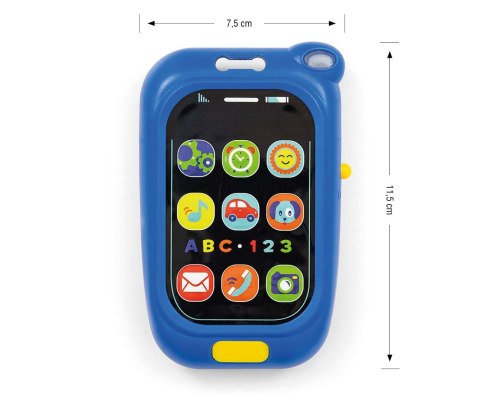 Zabawka muzyczna Pierwszy telefon - First phone - 0880 BLUE Zabawka muzyczna Pierwszy telefon - First phone - 0880 BLUE