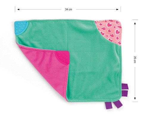 Zabawka pluszowa Kocyk - Blanky - 14325 PINK Zabawka pluszowa Kocyk - Blanky - 14325 PINK